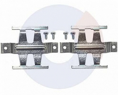 CARRAB BRAKE PARTS 2431 -  Комплектующие, колодки дискового тормоза